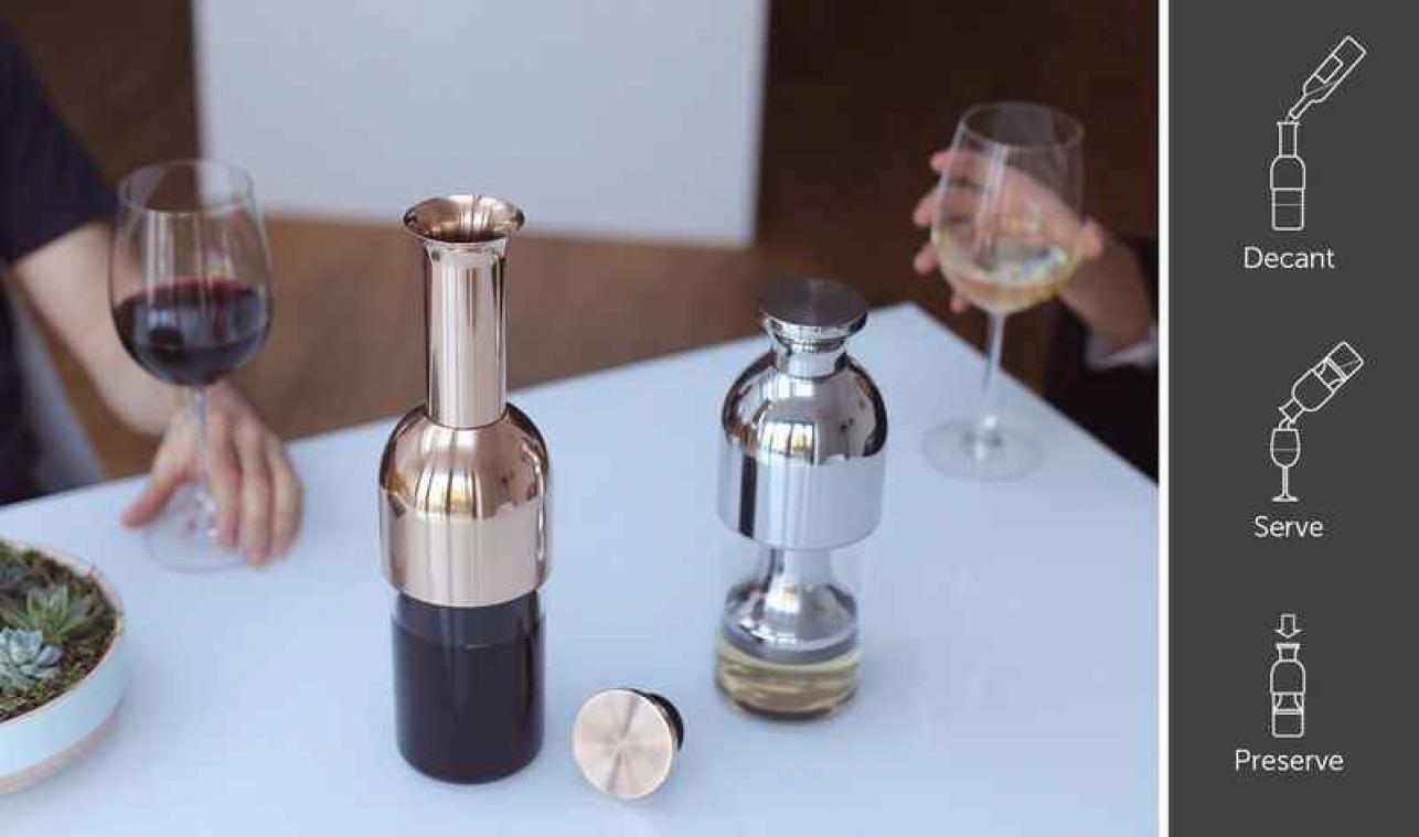 Dankzij Dit Nieuwe Gadget Kan Je Langer Een Geopende Fles Wijn Bewaren Metrotime 