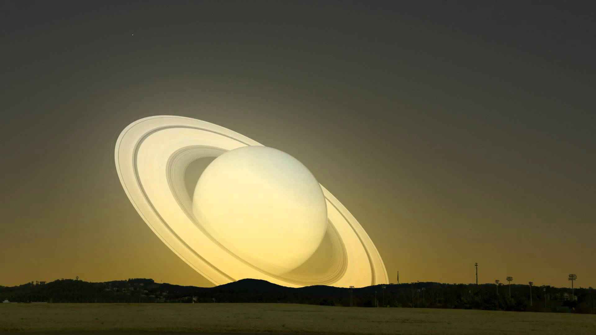 Warmte hoorbaar ondanks Wat als Saturnus rond onze aarde zou draaien in plaats van de maan? -  Metrotime